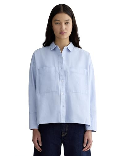 Everlane The Boxy Oxford - Light Blue Small | Amazon (US)