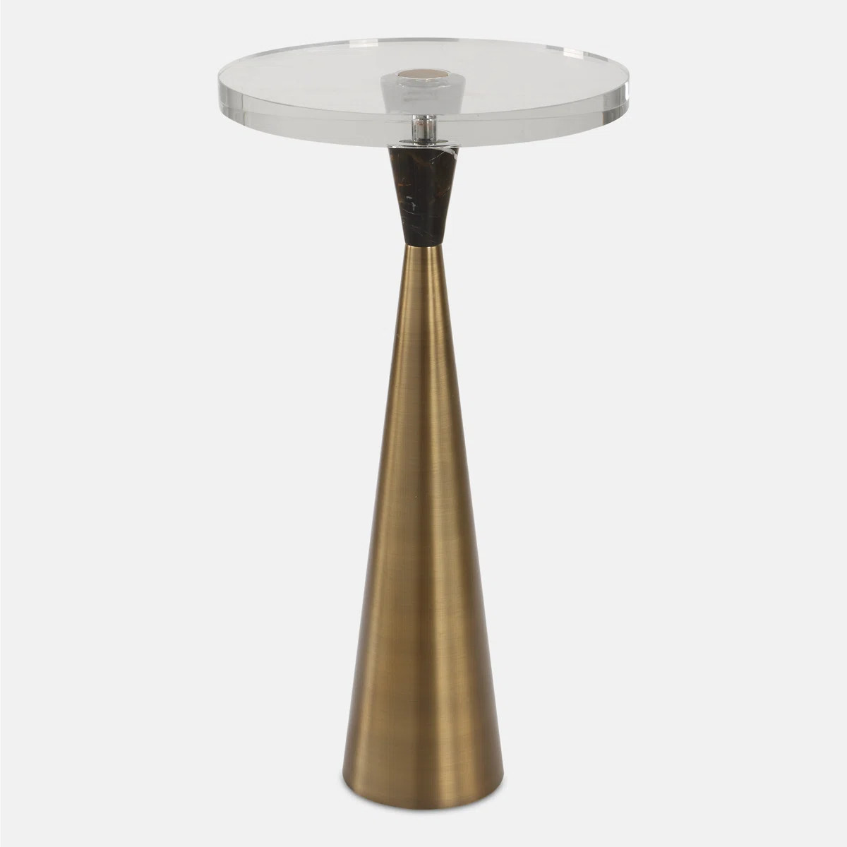 Sarepta Tapered Brass Accent Table | Wayfair North America