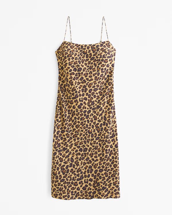 Slip Midi Dress | Abercrombie & Fitch (US)