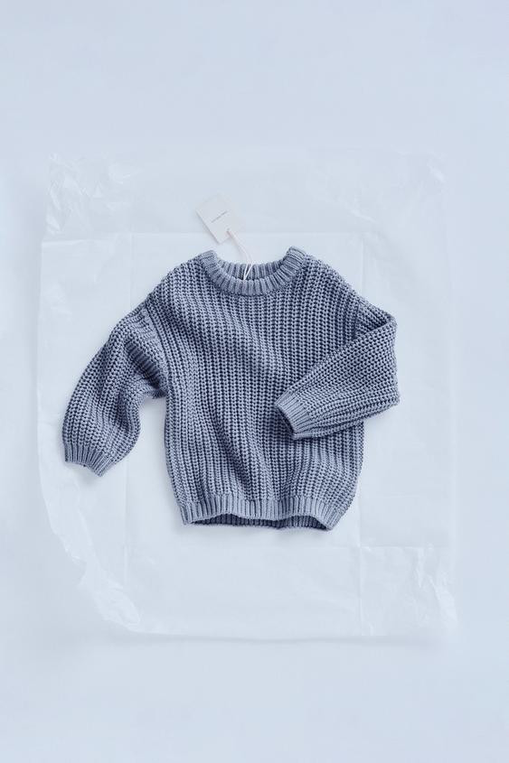 TIMELESZ - CHUNKY KNIT SWEATER | Zara US