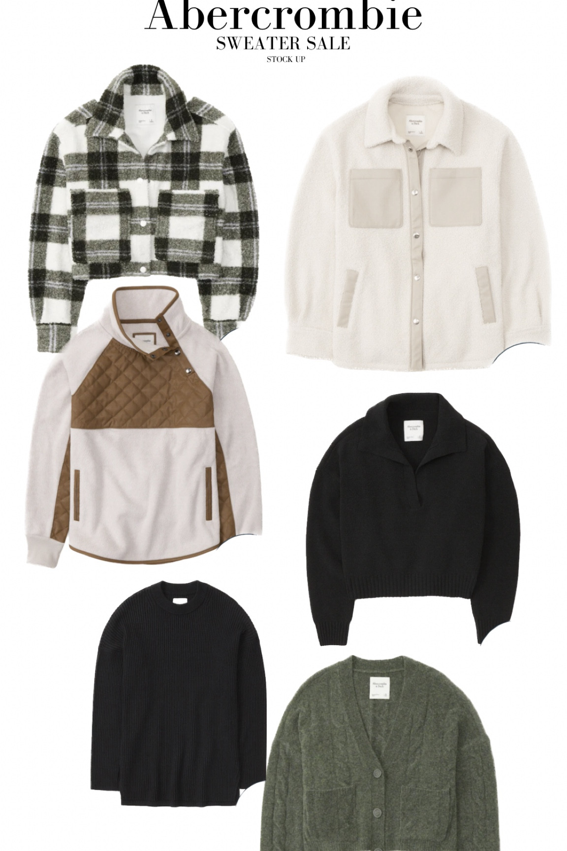 Abercrombie sweater sale!  A couple of my favorites for this fall 🍂🫶🏼🤍

#LTKunder100 #LTKfit #LTKSeasonal