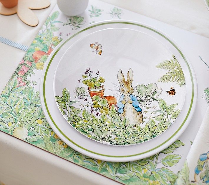 Peter Rabbit™ Garden Plates | Pottery Barn Kids