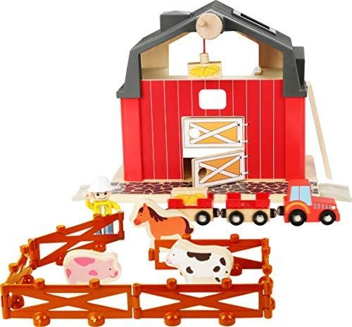 Small Foot Wooden Toys - Farm Playset | Amazon (US)