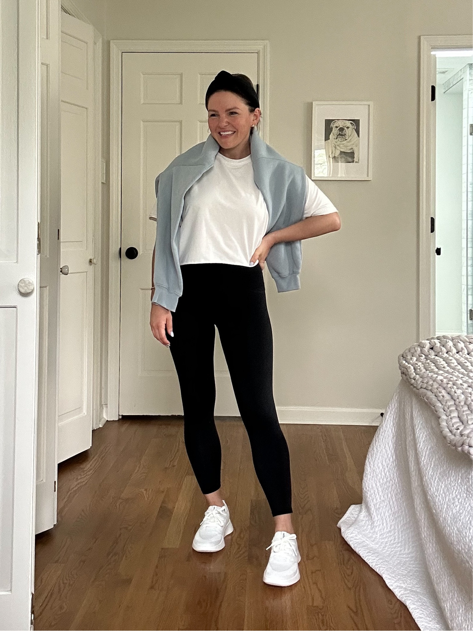 white tee & black leggings outfit // casual mom stylee

#LTKFindsUnder50 #LTKStyleTip #LTKSeasonal