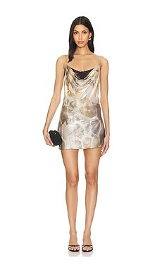 Jaded London Mirage Printed Dress With Bra in Leopard from Revolve.com | Revolve Clothing (Global)