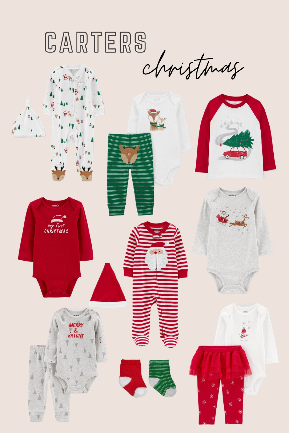 Carters Just One You Christmas for baby 

#LTKHoliday #LTKSeasonal #LTKbaby