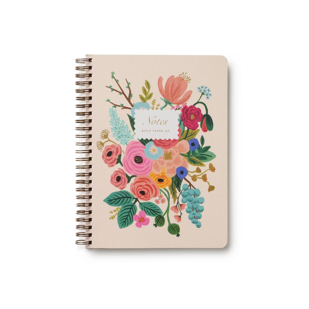 Rifle Paper Co. Garden Party Spiral Notebook: Small Spiral Journal, Lined Paper, Soft Cover, 6x8.... | Target