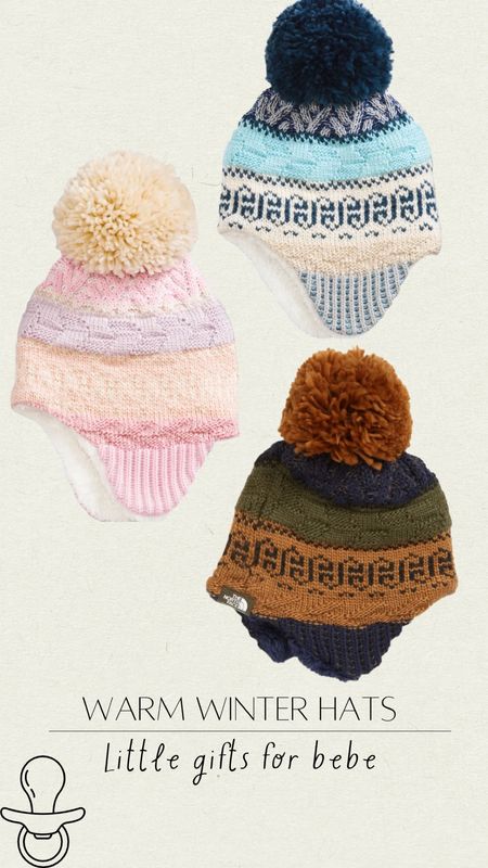 Warm winter hats for baby // fair isle // north face // baby beanie// cold weather accessories 

#LTKHoliday #LTKbaby #LTKfamily