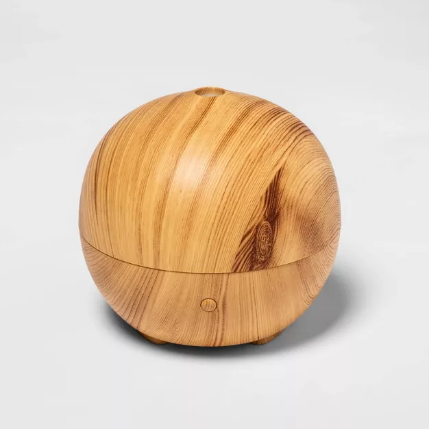 100ml Woodgrain Ultrasonic Diffuser plus 5ml Eucalyptus Essential Oil Kit - Project 62™ | Target