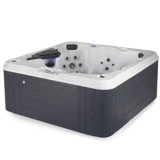 Narada Harmony 7-Person 38-Jet, 90-Port, 240V Non-Lounger Hot Tub w/ Bluetooth Stereo, Ozone and Stainless Jets, Heater | The Home Depot