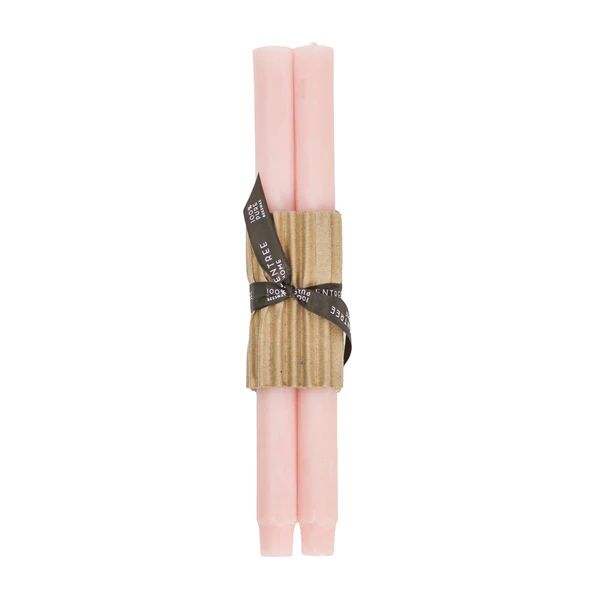 Church Tapers, Blush (Set of 2) | The Avenue