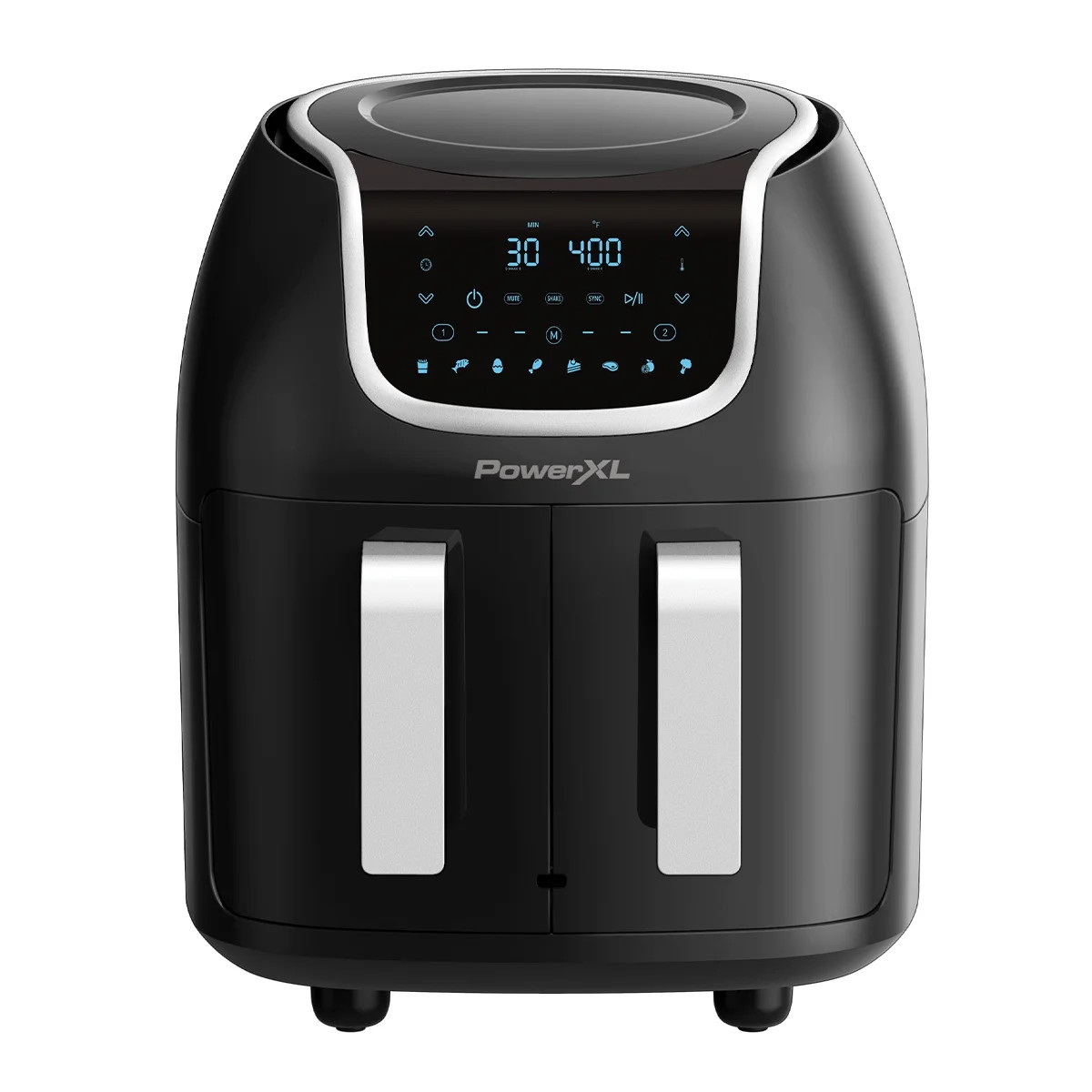 PowerXL Dual-Basket Vortex Air Fryer Pro 7-in-1, 9 qt. – 2-Basket Air Fryer or 1 XL Family-Size... | Walmart (US)
