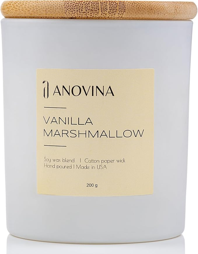 Anovina Scented Soy Blend Candle with Gift Box.  Non-Toxic Candles for Home, Candle Gifts for Wo... | Amazon (US)