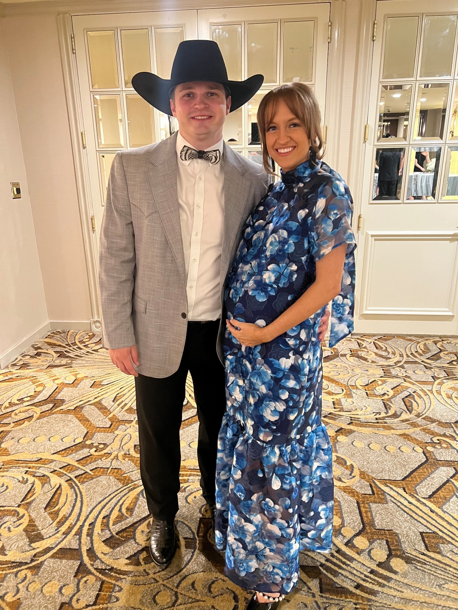 The perfect maternity wedding guest dress! 

I’m usually an xs-small but ordered a medium to make room for the bump but it totally wasn’t necessary! A small would’ve still been roomy enough 💙

#LTKWedding #LTKParties #LTKBump