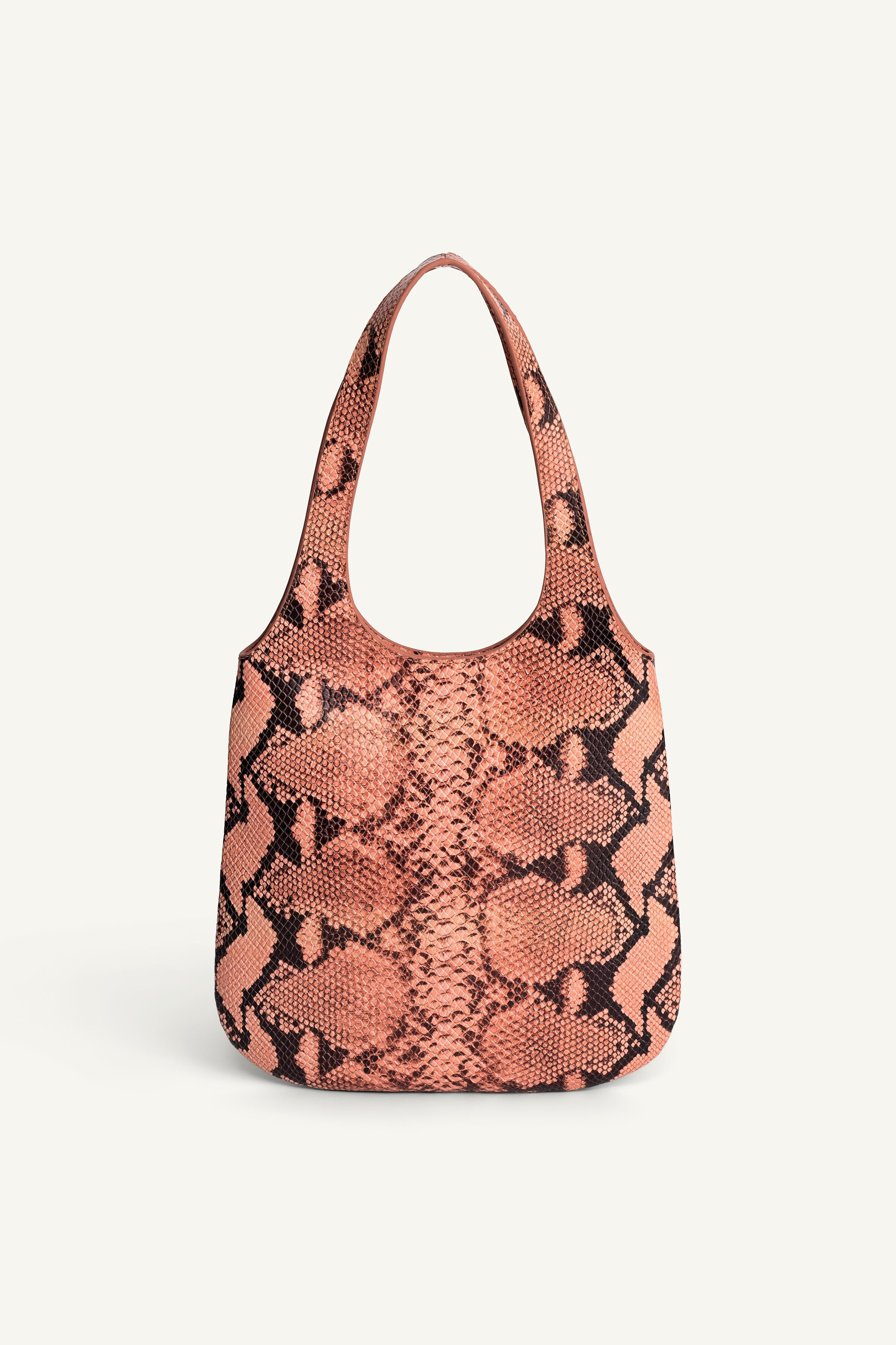 EMBOSSED LEATHER MINI TOTE LIMITED EDITION | Zara Canada