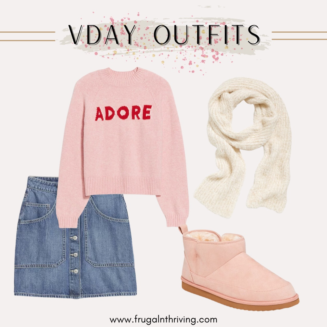 The ’00s called and they fully support this look! A denim skirt, short booties, and fuzzy scarf are reminiscent of the good old days.

#LTKSaleAlert #LTKStyleTip #LTKSeasonal