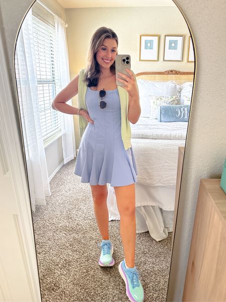Exercise dress for summer! Wearing a S! Runs a tad long IMO! 

Exercise dress // casual outfits

#LTKstyletip #LTKSeasonal