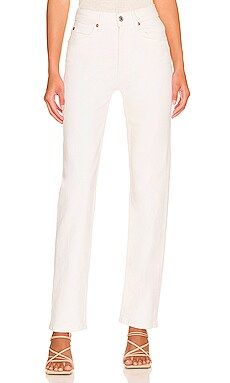 RE/DONE Originals 70's Straight in Vintage White from Revolve.com | Revolve Clothing (Global)