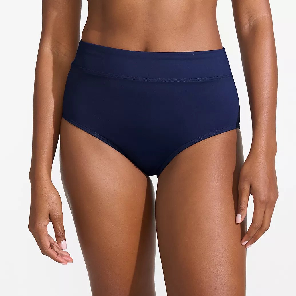 Women's High Waisted Bikini Bottoms | Lands' End (US)