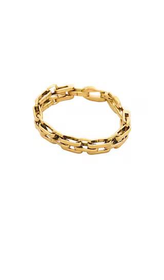 Jenny Bird Slim Penelope Bracelet in Metallic Gold. | Revolve Clothing (Global)
