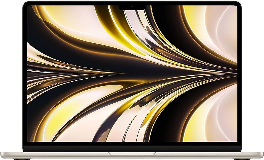 Apple 2022 MacBook Air M2 Chip (13-inch, 8GB RAM, 256GB SSD Storage) (QWERTY English) Starlight (... | Amazon (US)