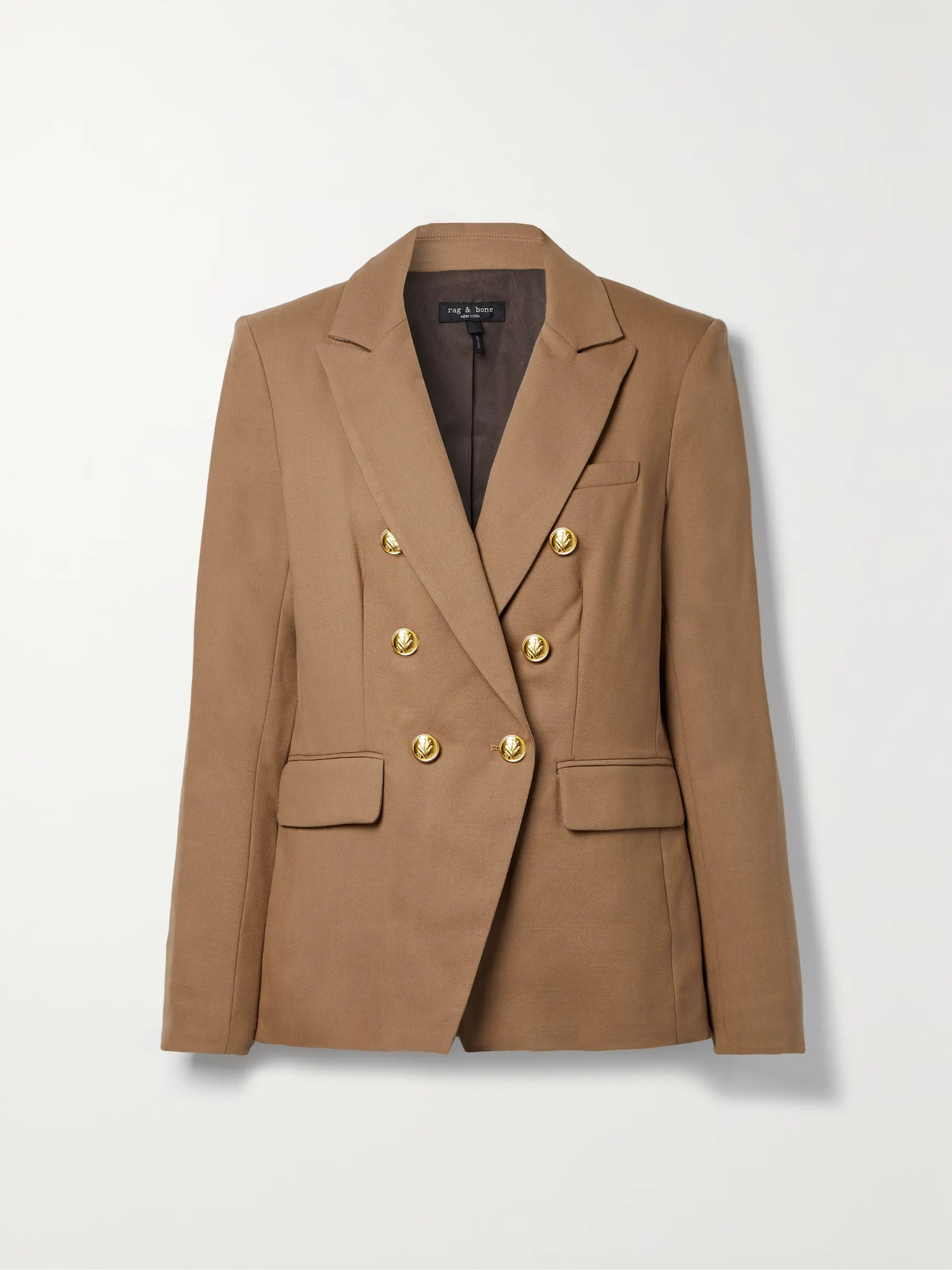 Preston double-breasted wool-blend twill blazer | NET-A-PORTER (UK & EU)