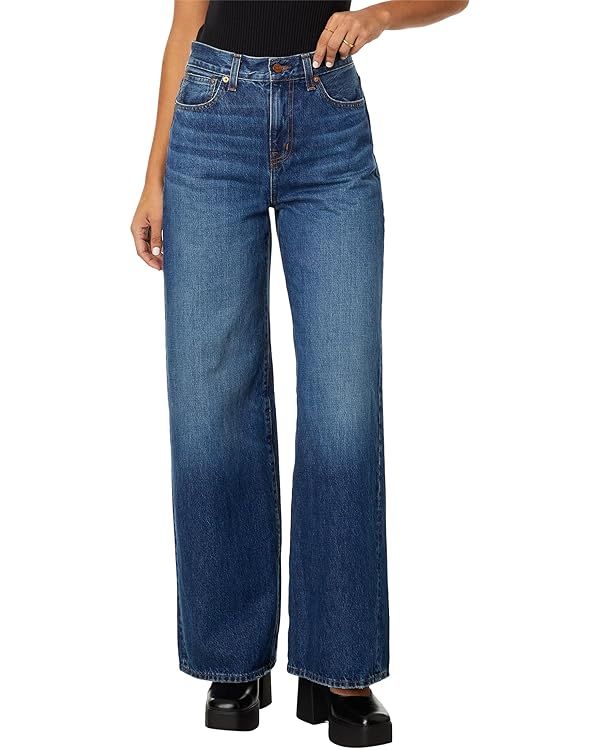 Madewell Superwide-Leg Jeans in Halleran Wash | Amazon (US)