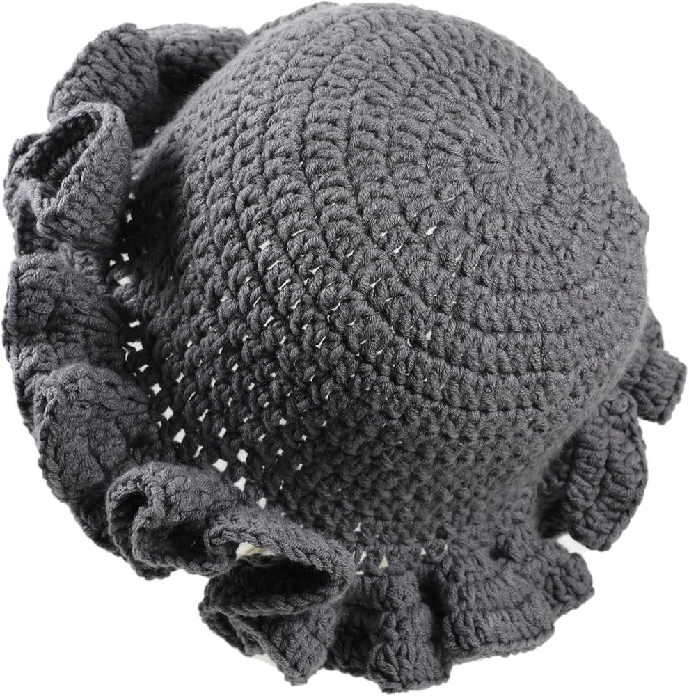 Crochet Bucket Hat Women Trendy Knit Floppy Cap Cute Boho Handmade Beanies Outdoor Boho Travel Fi... | Amazon (US)