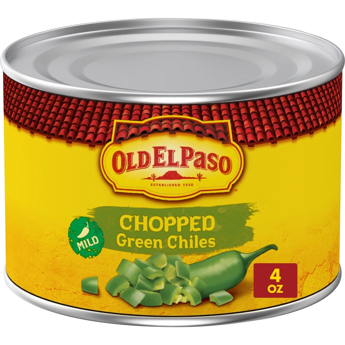 Old El Paso Mild Chopped Green Chiles, Meal Prep, 4 oz | Walmart (US)
