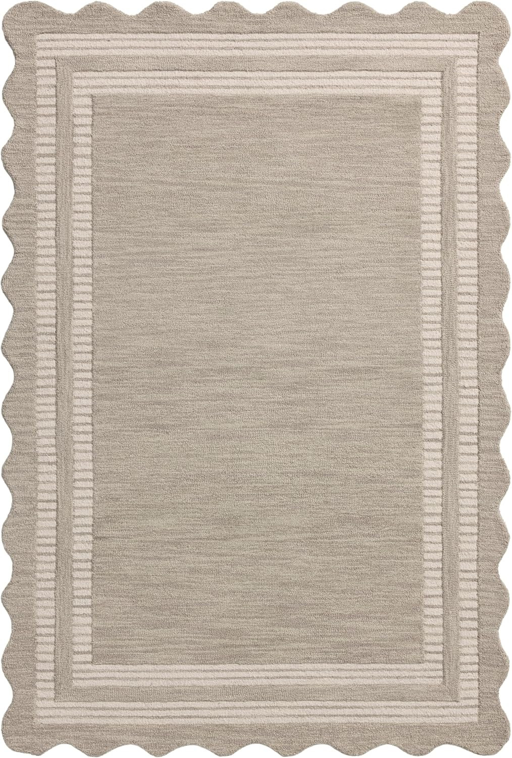 Loloi Chris Loves Julia Scottie Collection SCO-01 Fog/Ivory 8'-6" x 11'-6", .87" Pile Height, Are... | Amazon (US)