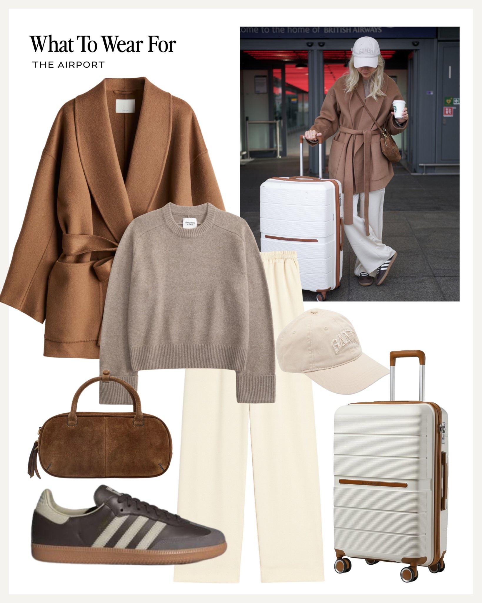 The airport ✈️ 

Travel outfit / autumn style / adidas samba / satin trousers / amazon suitcase / Abercrombie knit 

#LTKuk #LTKautumn