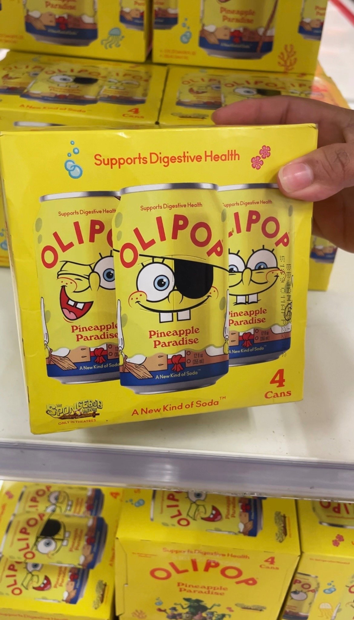 Found the new SpongeBob olipop drinks. 


#LTKSaleAlert