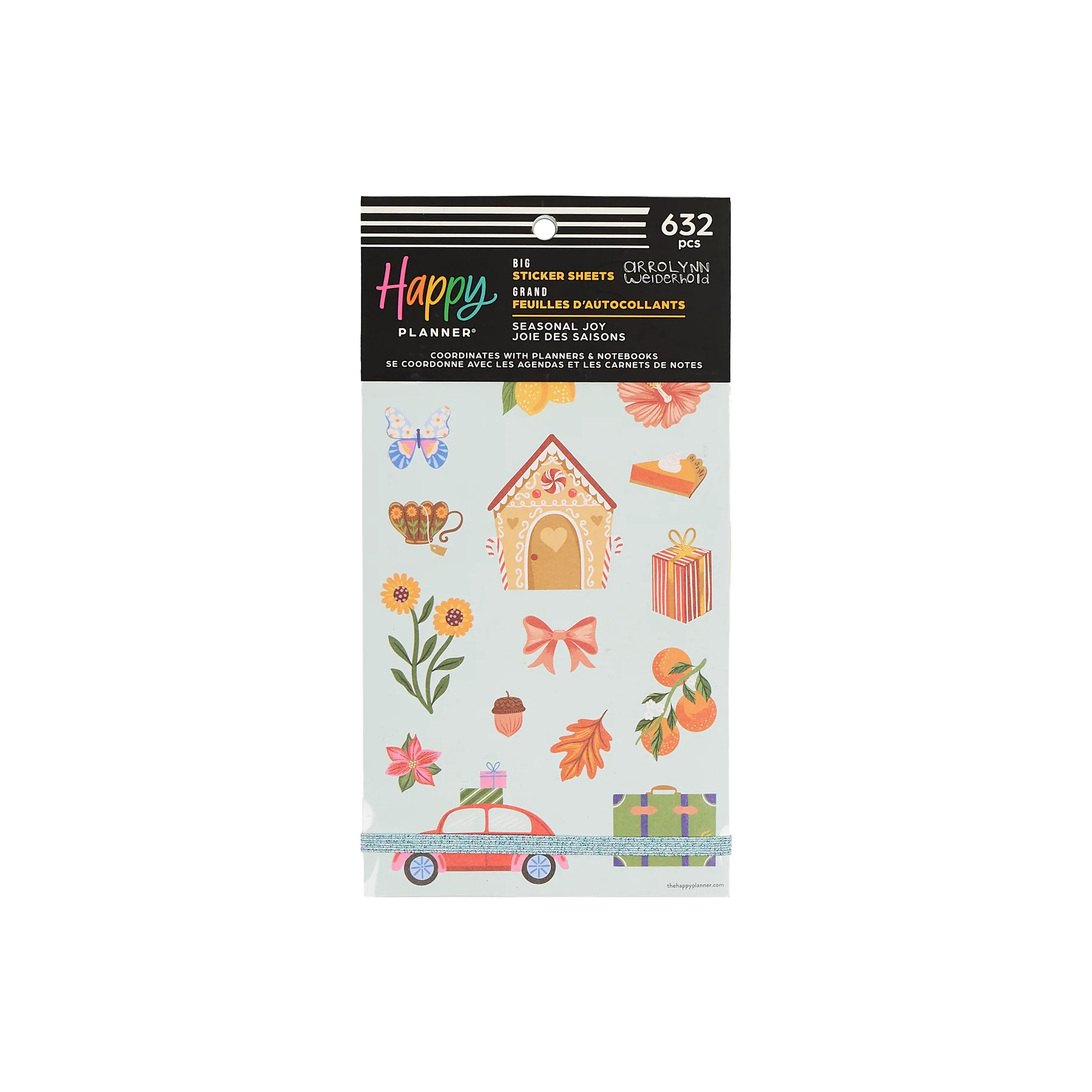Seasonal Joy Teacher - Value Pack Stickers - Big | Happy Planner