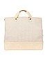 BEIS The Woven Tote in Beige from Revolve.com | Revolve Clothing (Global)