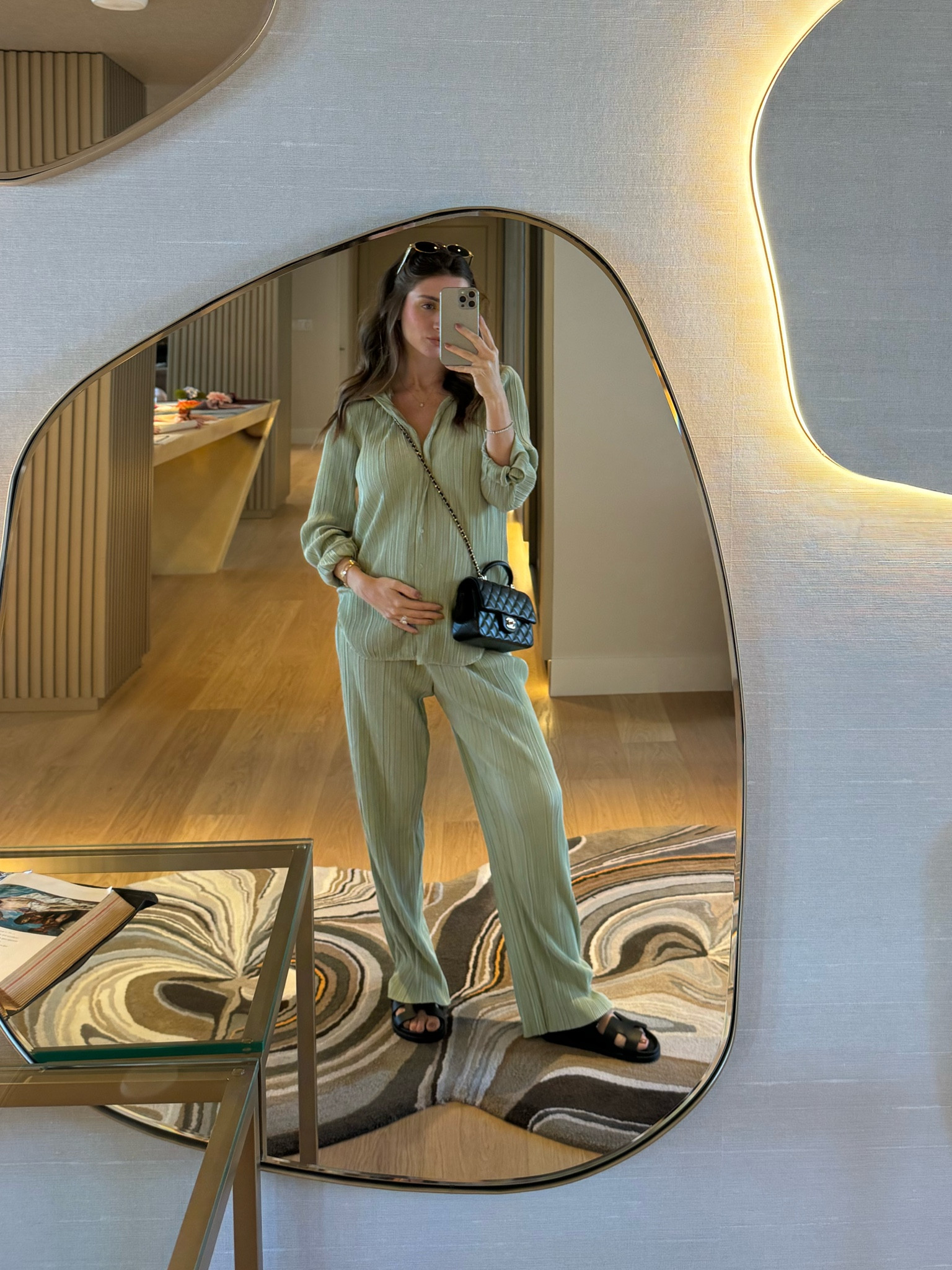 Maternity 2 piece set 💚 

#LTKStyleTip #LTKFindsUnder100 #LTKFamily