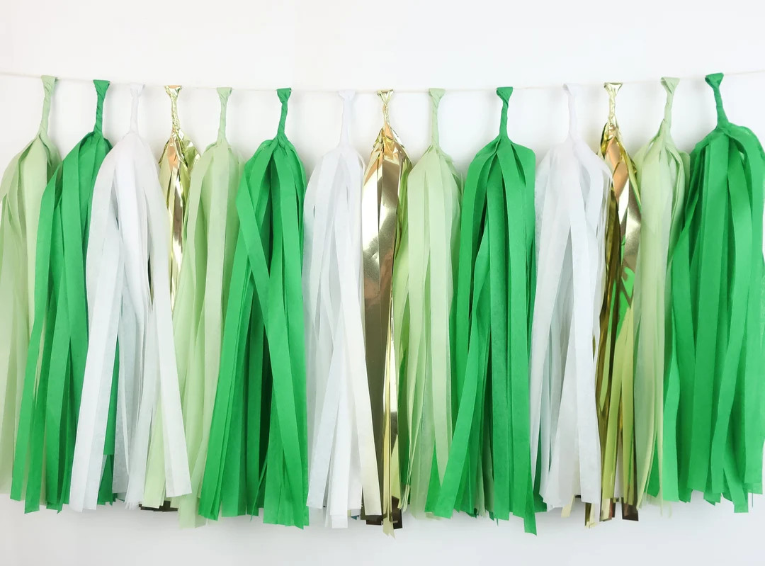 Lucky One Tassel Garland - Irish - Patrick’s Day - Shamrock - First Birthday - Baby Shower - Gr... | Etsy (US)