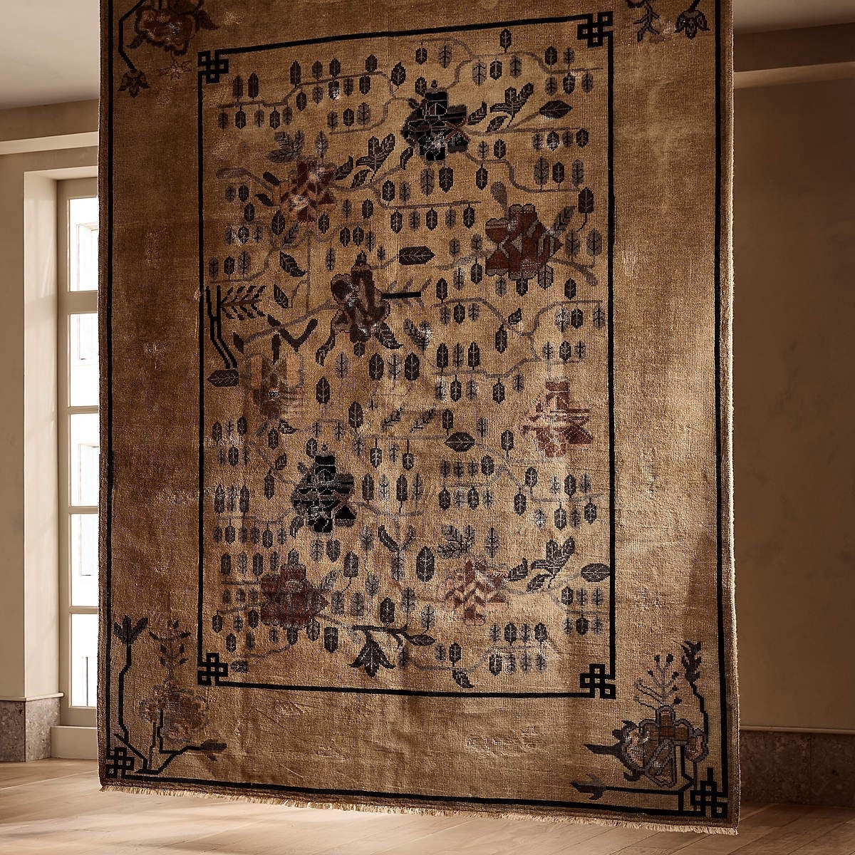 Hand knotted New Zealand wool area rug 

#LTKHome