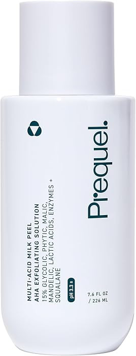 Prequel Skin Multi-Acid Milk Peel, Professional Exfoliating Solution. 15% Glycolic Acid Face Peel... | Amazon (US)