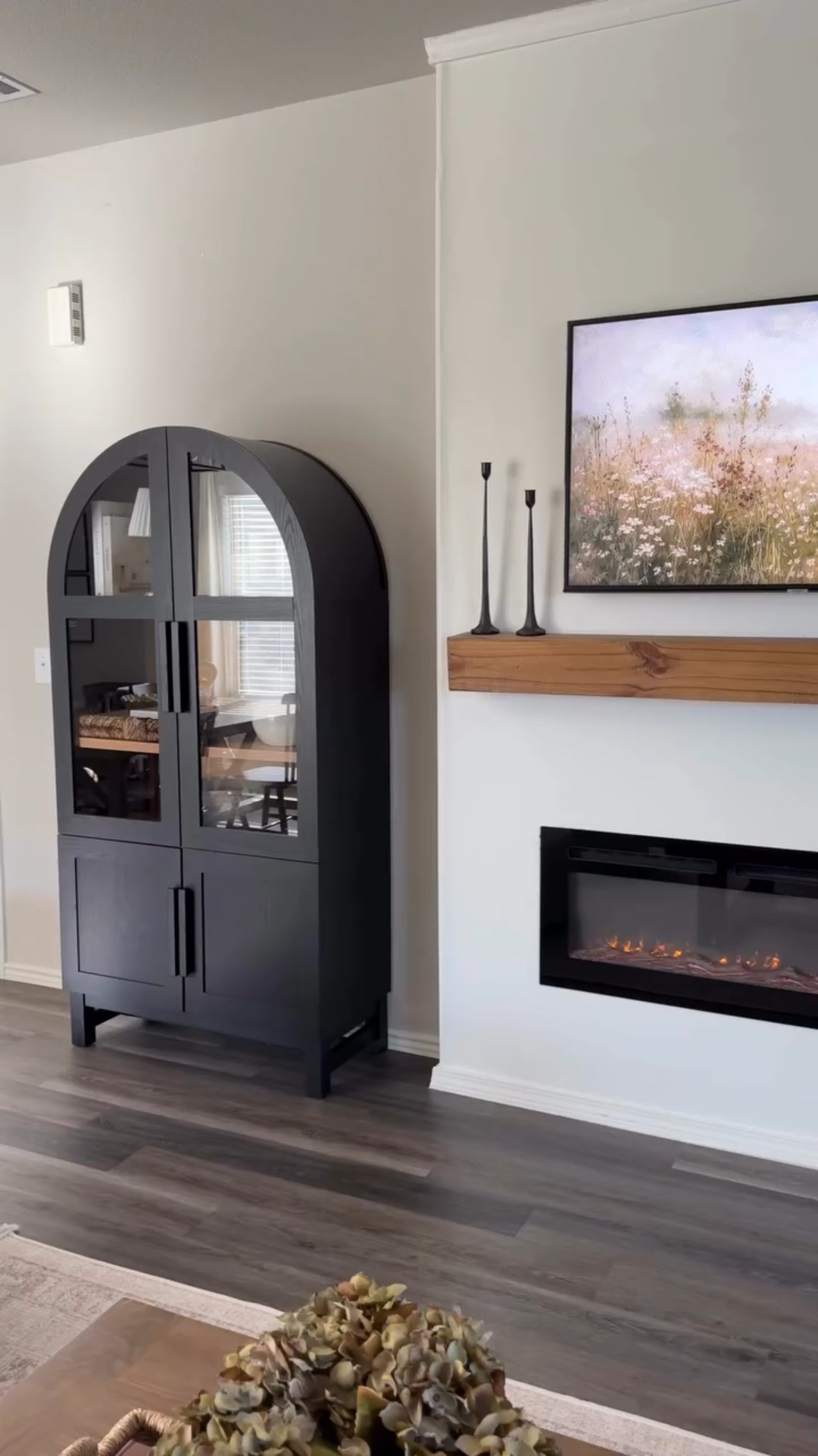 this beautiful arched cabinet is from @walmart 😍 comment shop for the links ✨ #home #homedecor #homeinspo #walmartfinds #archedcabinet