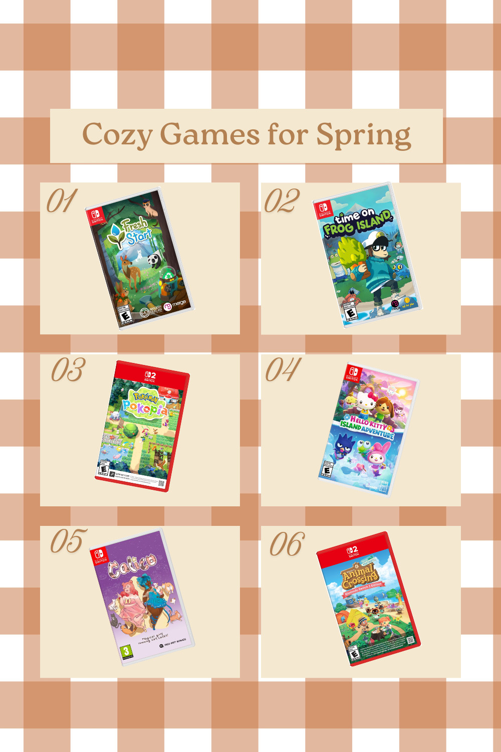 these cozy nintendo switch games are perfect for the spring season 🌻🎮 

 #LTKSeasonal #LTKKids