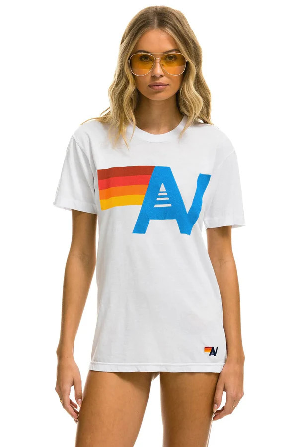 LOGO TEE - WHITE | Aviator Nation