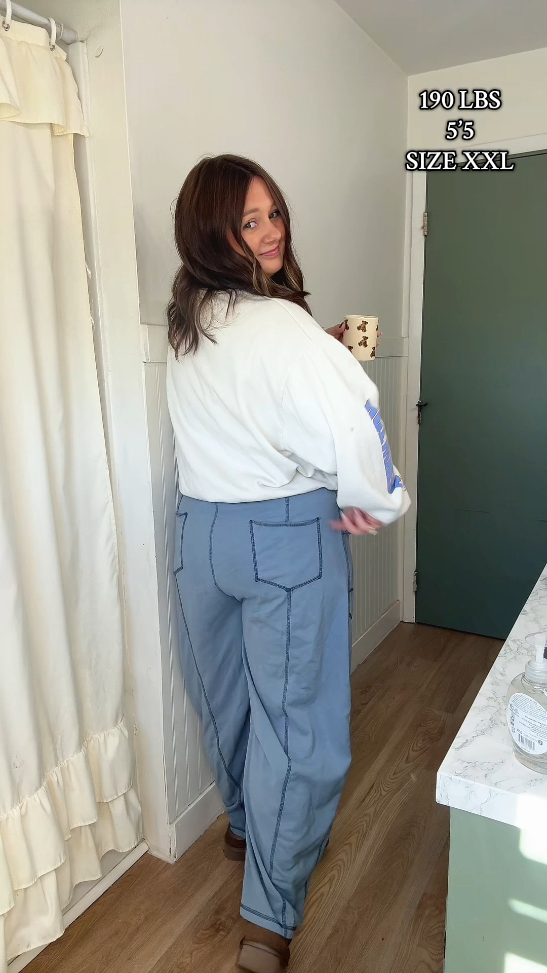 Sweatpants, comfy pants, comfortable pants, stretchy pants, baggy barrel pants, barrel sweatpants, baggy sweatpants, barrel pantss

#LTKPlusSize #LTKMidsize