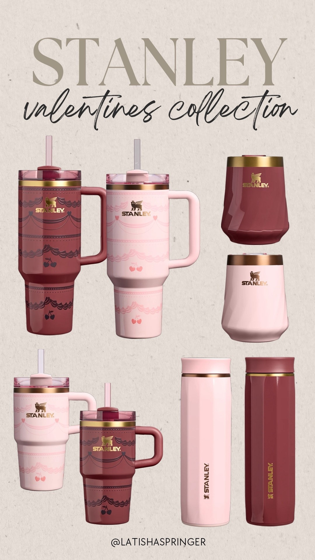 New Stanley Valentine’s Day collection!

#stanley

Stanley vday tumbler. Valentine’s Day Stanley tumbler. Stanley tumbler. Stanley new arrivals. Stanley valentines collection  

#LTKFindsUnder50 #LTKHome #LTKSeasonal