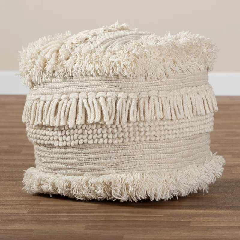 Aries Upholstered Pouf | Wayfair North America