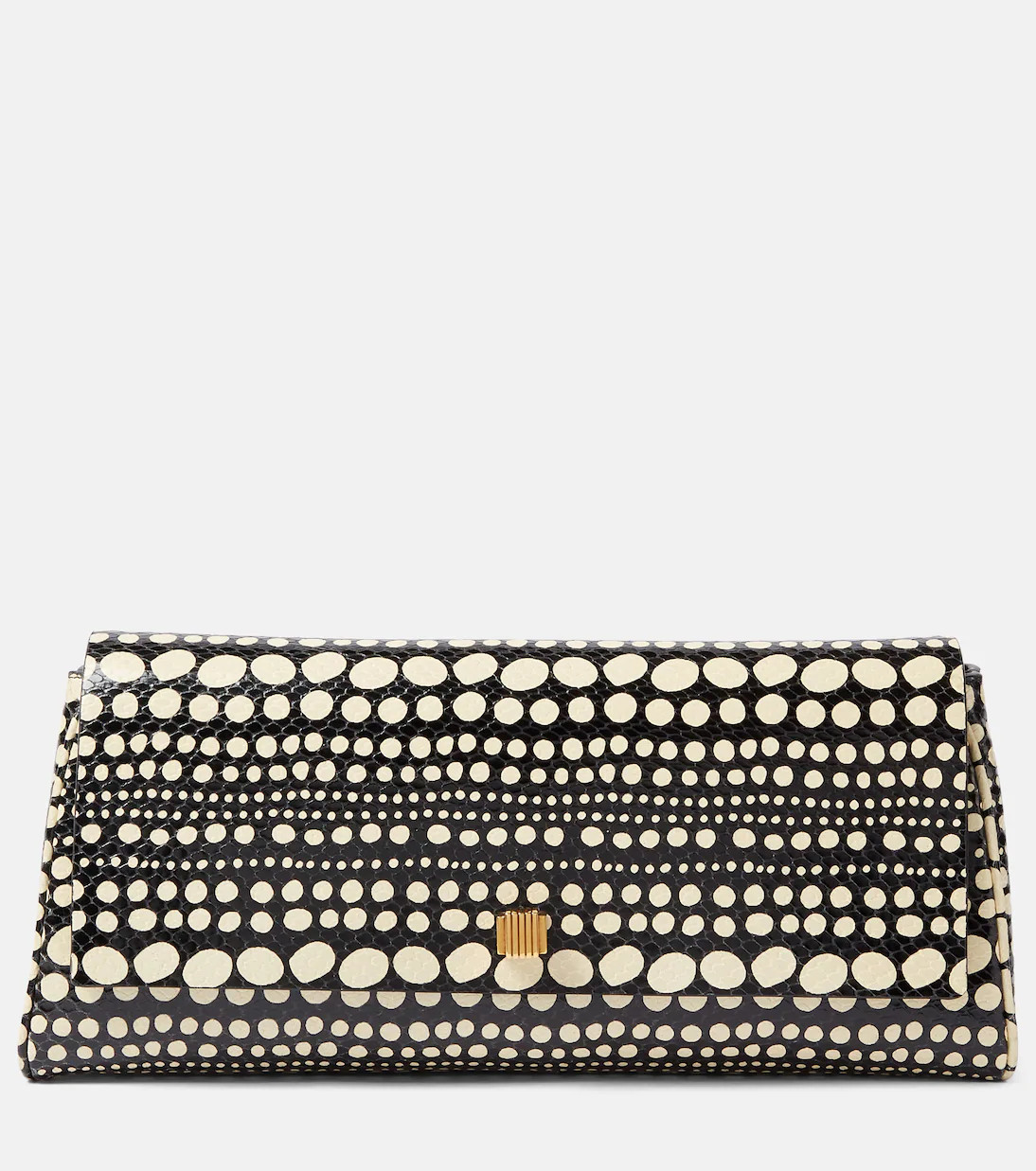 Audrey snake-effect leather clutch | Mytheresa (US/CA)