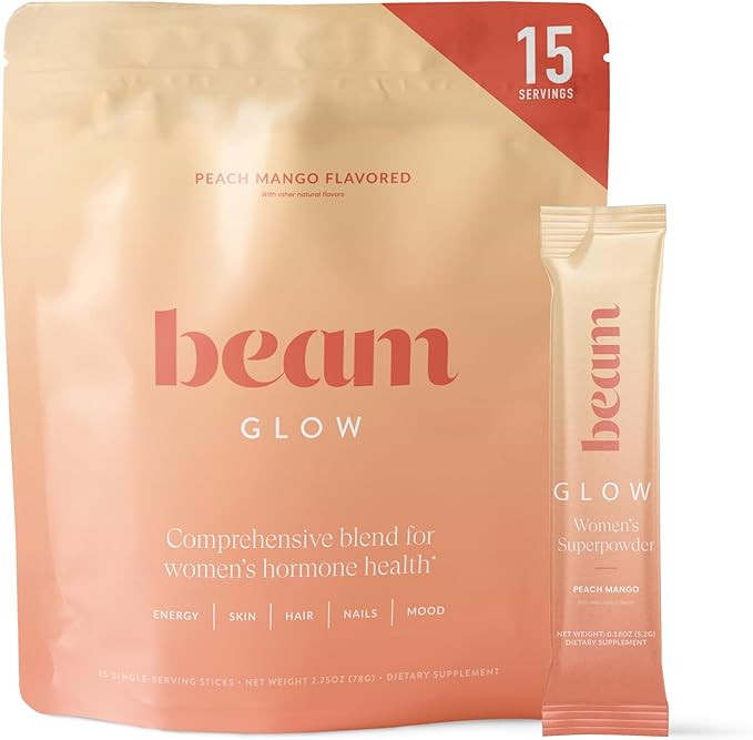 Beam Glow Hormone Balance Supplement for Women – Cortisol Supplement for Women, PMS Relief Supp... | Amazon (US)