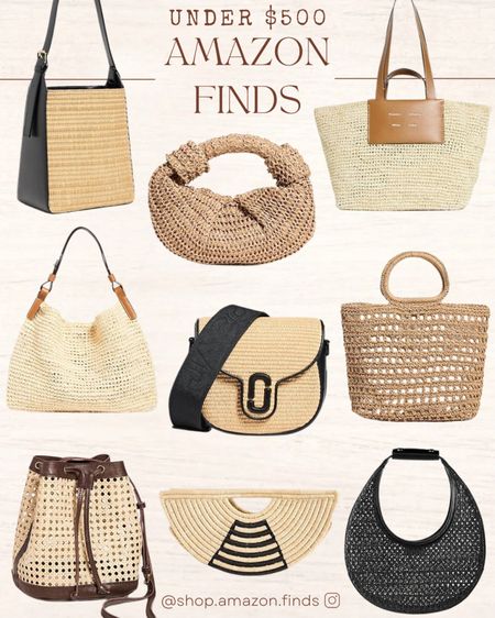 Summer purses from Amazon, under $500.

#LTKstyletip #LTKitbag #LTKSeasonal