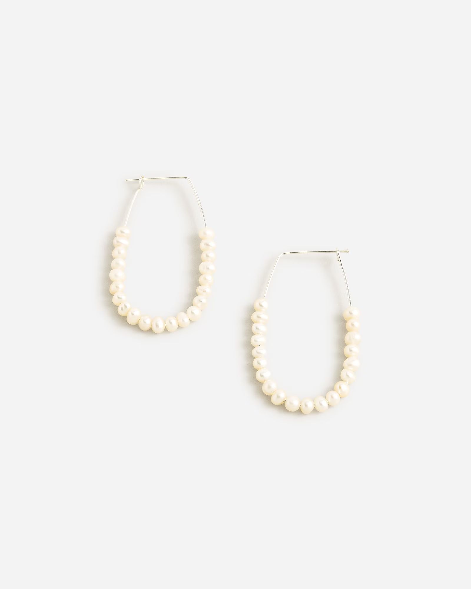 Freshwater pearl U earrings | J.Crew US