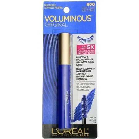 L Oreal Paris Voluminous Original Mascara Cobalt Blue 0.26 oz (Pack of 6) | Walmart (US)