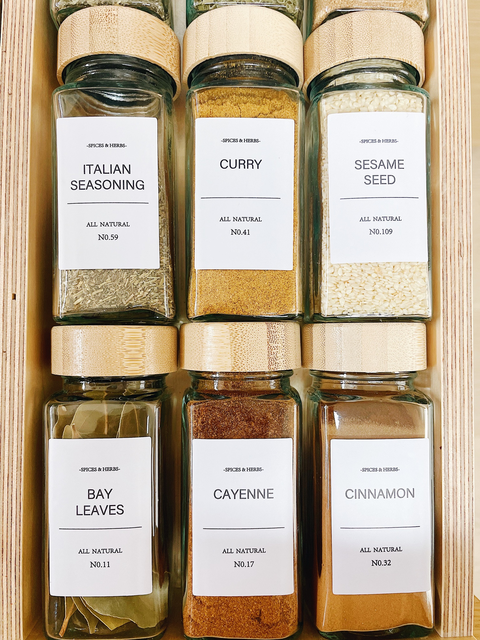 Matching spice jars!! 

#LTKStyleTip #LTKSeasonal #LTKHome